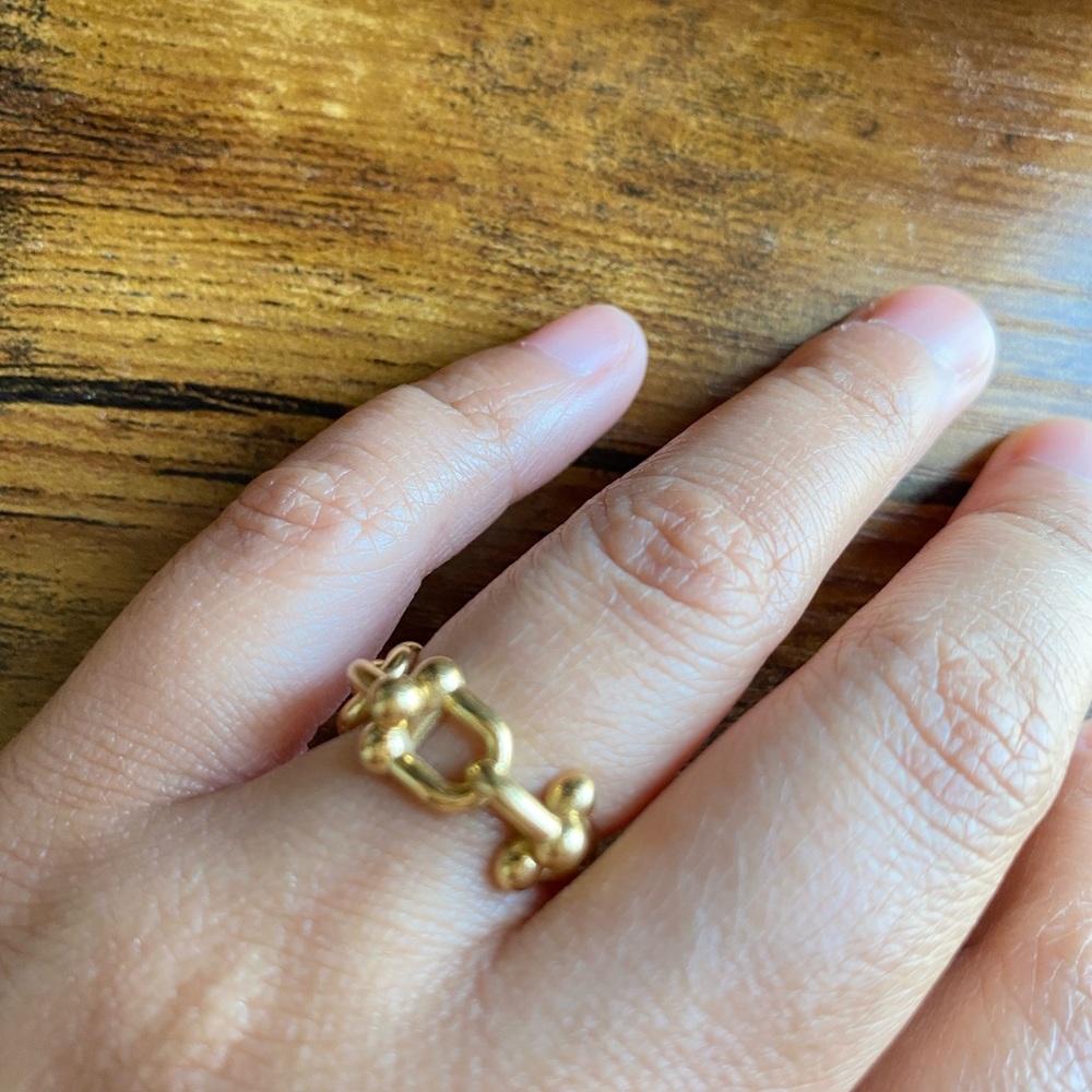Real Solid Gold Ring - image 2